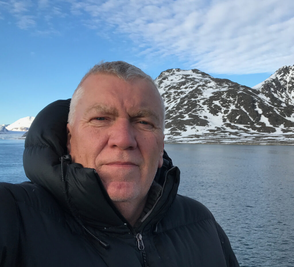 Picture of Steve in Svalbard