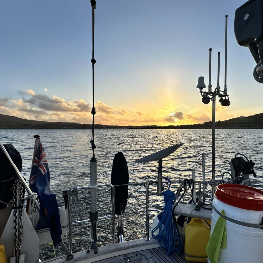 Mull of Kintyre at sunset