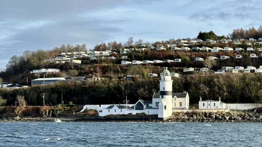 Picture of lighthouse from the water