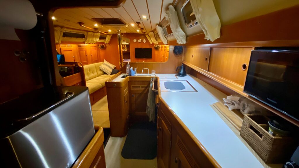 Picture of the galley