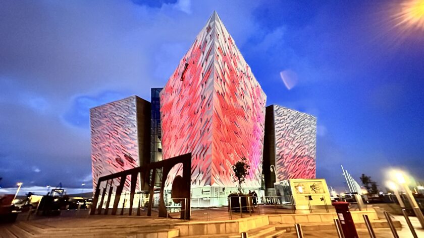 Image of the Belfast titanic museum