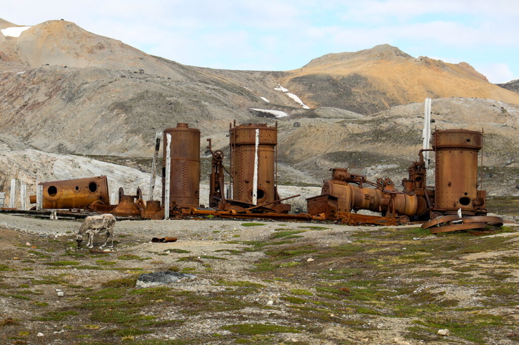 The leftovers from the mining industry in Ny London